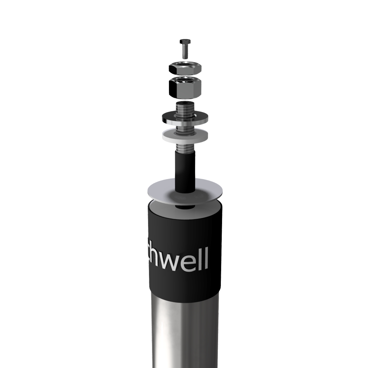 Iron MGPS/ICAF anode Ø80 sea water intake - Cathwell